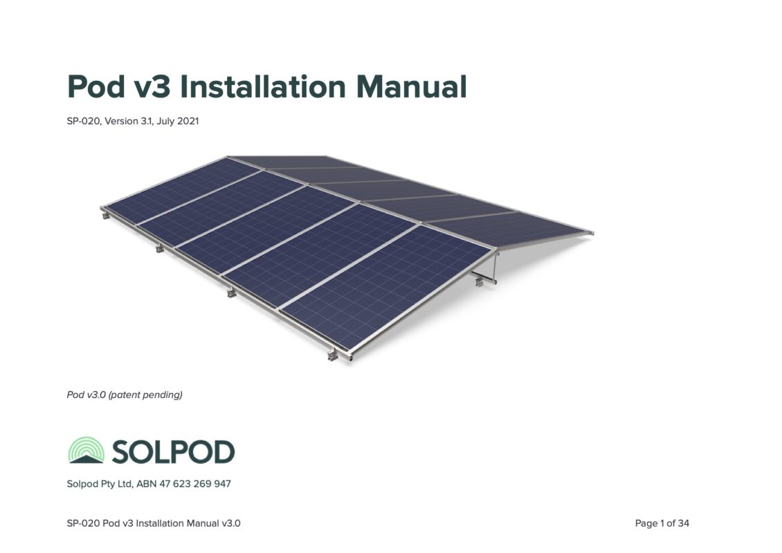 Documentation - Solpod